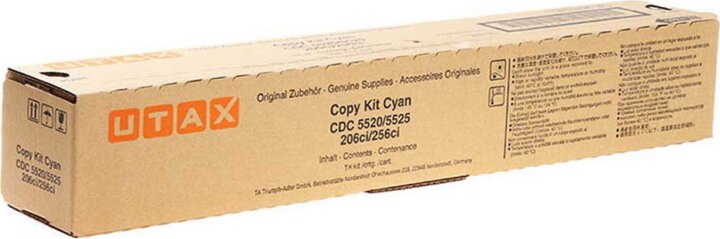 UTAX 652511011 Eredeti Toner Cián