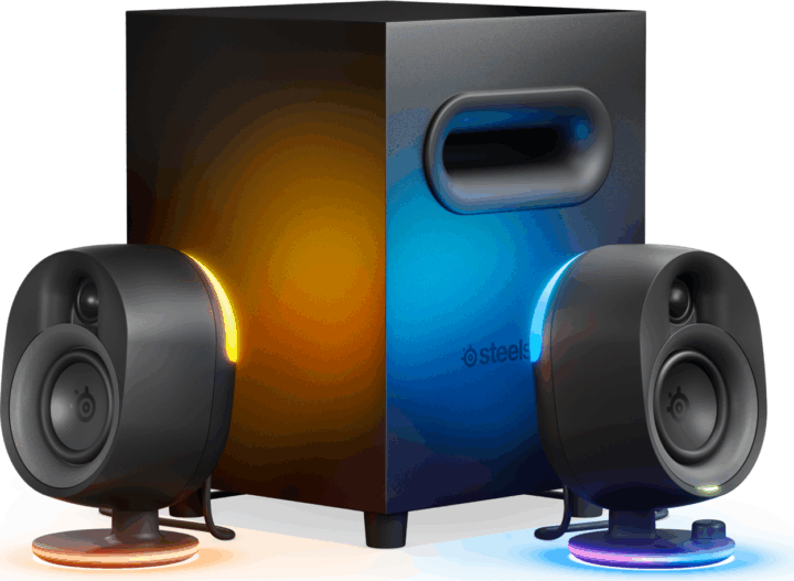 SteelSeries Arena 7 2.1 Hangfal - Fekete