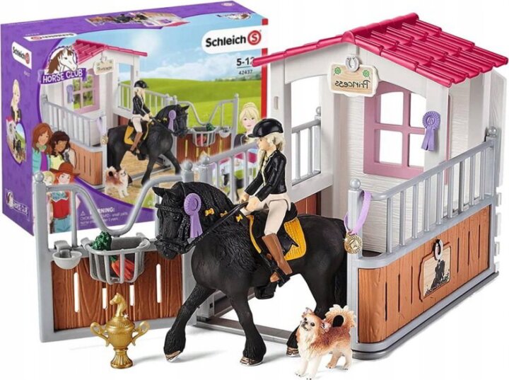 Schleich Lovas Klub Istállóállás - Tori és Princess