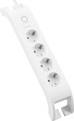 S-Link SPG3040 250V Túlfeszültség védő elosztó 4 aljzatos 2m - Fehér S-Link SPG3040 250V Túlfeszültség védő elosztó 4 aljzatos 2m - Fehér