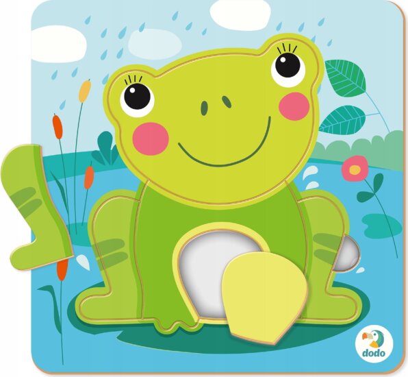Dodo Toys Béka - 5 darabos kirakós