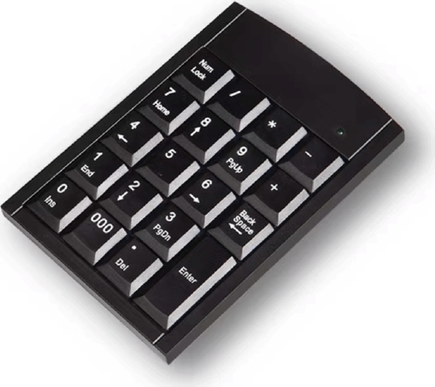 BlackBird BH1372 USB Vezetékes Numerikus Billentyűzet