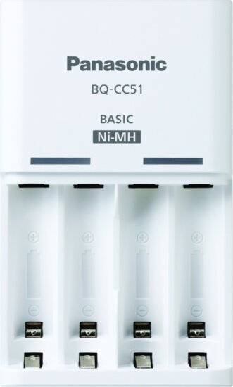 Panasonic Eneloop K-KJ51MCD40E 2000 mAh Újratölthető elem + BQ-CC51 Töltő (4db/csomag)