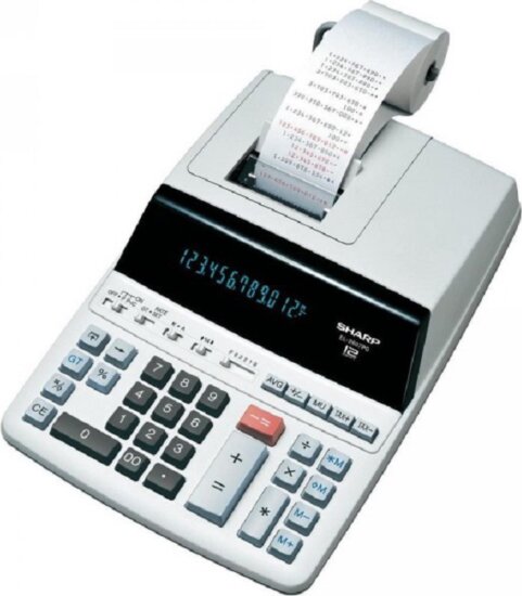 Sharp EL2607V Szalagos Számológép Sharp EL2607V Szalagos Számológép
