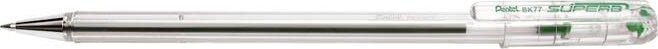 Pentel Super BK77 Kupakos golyóstoll - 0,35mm / Zöld