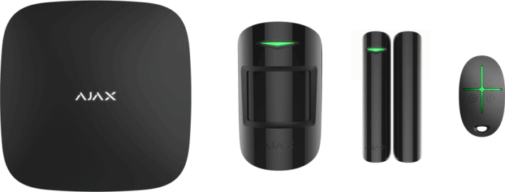 Ajax StarterKit Plus Vezeték nélküli Okos Riasztó Rendszer - Fekete