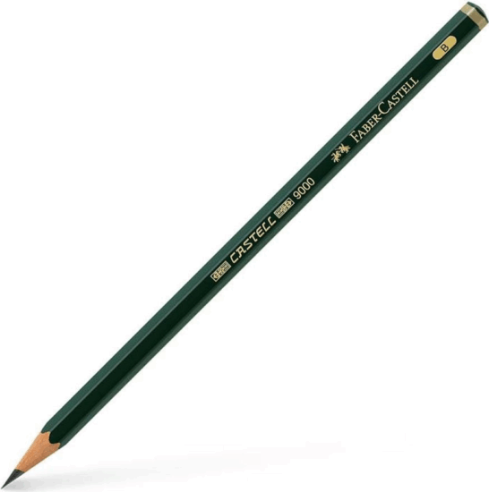 Faber-Castell 9000 Hatszögletű B Grafitceruza