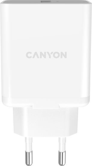 Canyon Hálózati USB-A töltő - Fehér (36W)