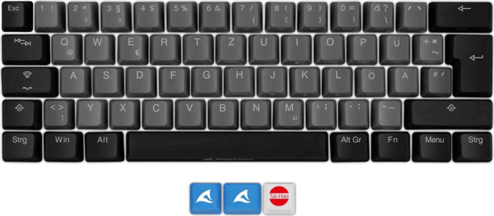 Sharkoon SKILLER SAC20 S4 Keycap szett - Szürke/Fekete (Amerikai) Sharkoon SKILLER SAC20 S4 Keycap szett - Szürke/Fekete (Amerikai)