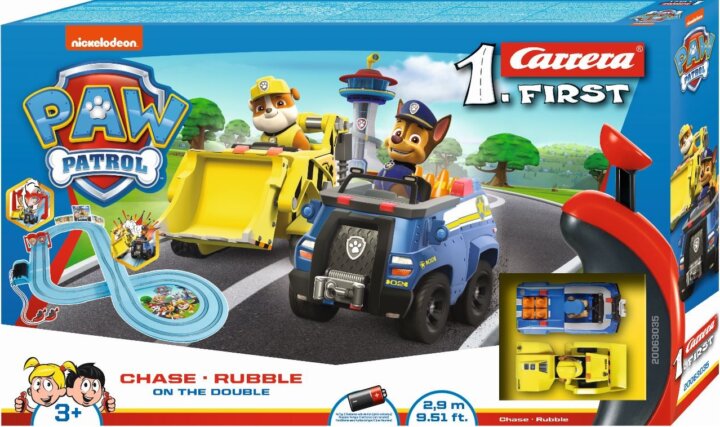 Carrera Mancs Őrjárat Chase és Rubble autópálya készlet