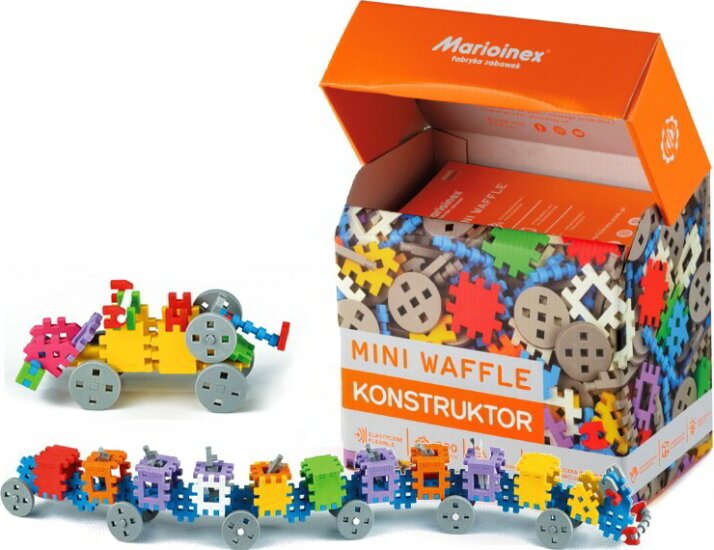 Marionex Konstruktor Mini Waffle 500 darabos építőjáték készlet