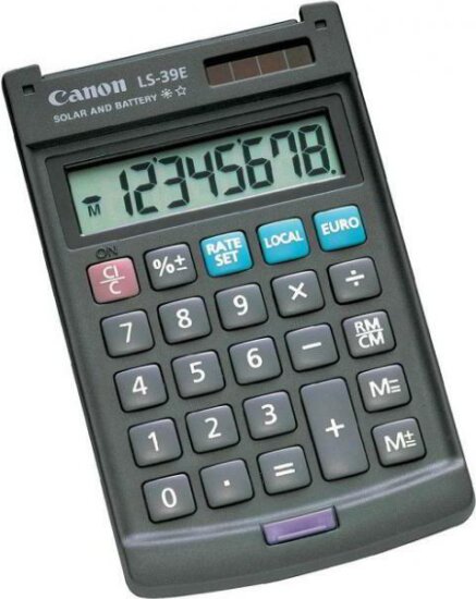 Canon LS-39 E DBL Zsebszámológép