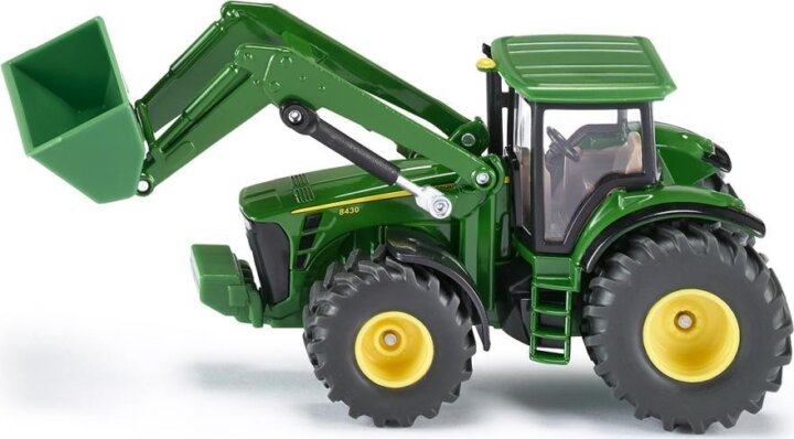 Siku John Deere traktor rakodó lapáttal - Zöld