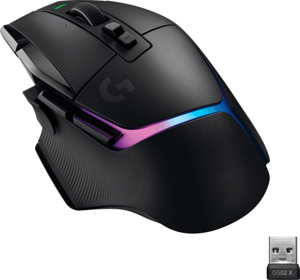 Logitech G502 X Plus RGB Gamer Egér - Fekete Logitech G502 X Plus RGB Gamer Egér - Fekete