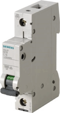 Siemens 5SL6110-6 6KA 1P B 10A kismegszakító