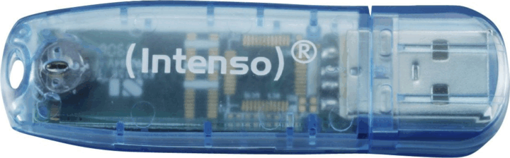 Intenso 4GB Rainbow Line USB 2.0 Pendrive - Kék Intenso 4GB Rainbow Line USB 2.0 Pendrive - Kék