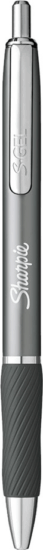 Sharpie S-Gel Nyomógombos Zseléstoll - 0,7 mm/Ezüst