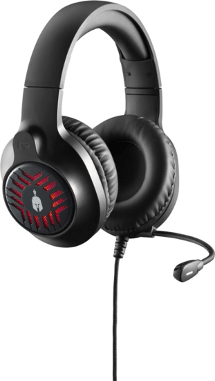 Spartan Gear Medusa Vezetékes Gaming Headset - Fekete Spartan Gear Medusa Vezetékes Gaming Headset - Fekete