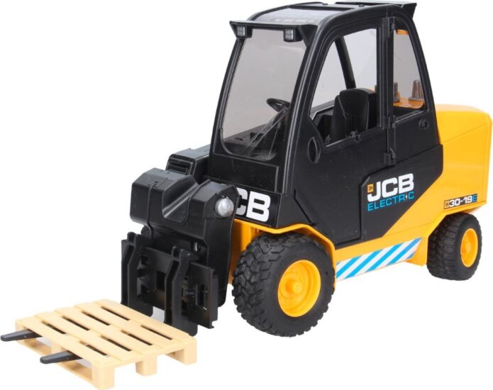 Bruder JCB teleszkópos targonca raklappal (1:16) - Sárga/fekete