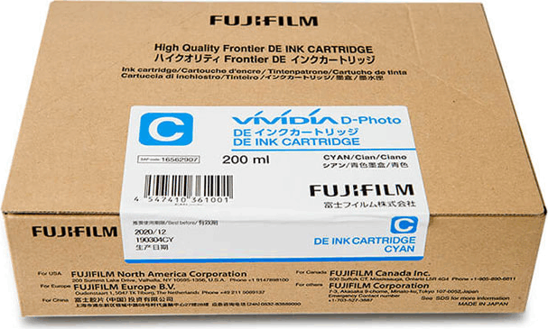 Fujifilm DE Eredeti Tintapatron Cián