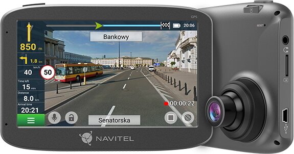 Navitel RE 5 Dual Menetrögzítő kamera
