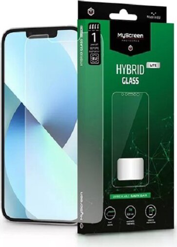 MyScreen Hybrid Glass Lite iPhone 13/13 Pro rugalmas üveg kijelzővédő fólia MyScreen Hybrid Glass Lite iPhone 13/13 Pro rugalmas üveg kijelzővédő fólia