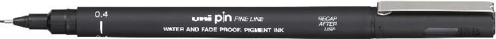Uni PIN 0,4 mm Rajzmarker - Fekete Uni PIN 0,4 mm Rajzmarker - Fekete