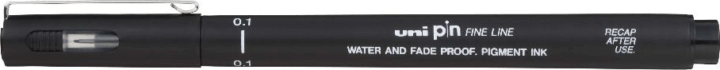 Uni PIN 0,1 mm Rajzmarker - Fekete