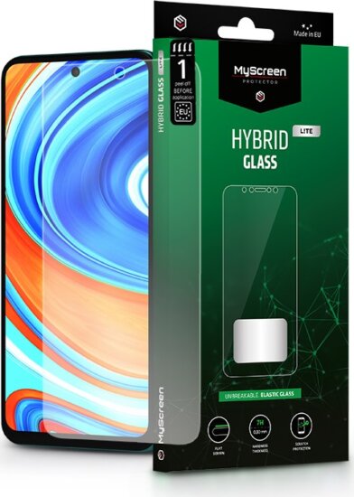 MyScreen Protector Hybrid Glass Lite Xiaomi Redmi Note 9 Pro/Note 9S/Mi 10T Lite rugalmas üveg képernyővédő fólia