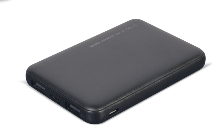 Gembird PB05-02 Powerbank 5000mAh (2A / 5V) - Fekete