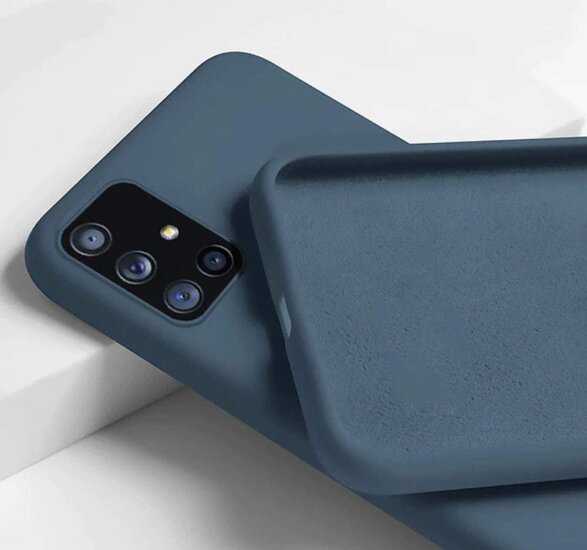 Cellect Premium Apple iPhone 14 Plus Szilikon Tok - Kék