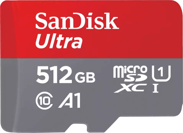 Sandisk 512GB Ultra Micro SDXC UHS-I CL10 Memóriakártya