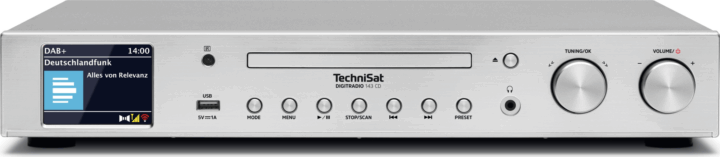 Technisat Digitradio 143 CD Internet Rádió - Ezüst