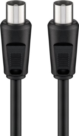 Goobay Koax Antenna kábel Duplán árnyékolt 1.5m - Fekete
