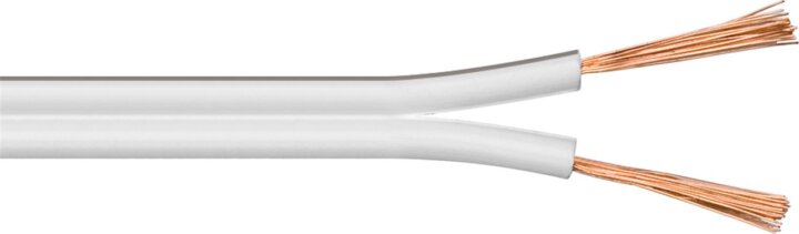 Goobay 15117 Hangszóró kábel 2x 2,5 mm / 10m - Fehér