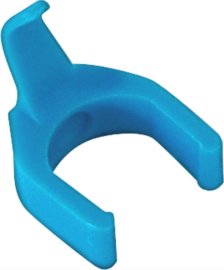 Patchsee PatchClips BC/PC Kábelrendező - Világoskék(50db/csomag)