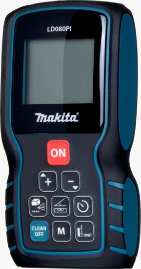Makita LD080P Lézeres távolságmérő - 80m