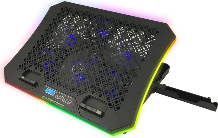 Esperanza EGC109 19" RGB Laptop hűtőpad - Fekete
