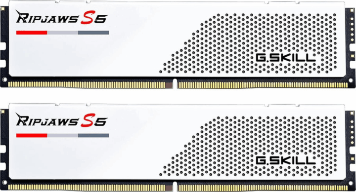 G.Skill 32GB / 6000 J3040F Ripjaws S5 White DDR5 RAM KIT (2x16GB)