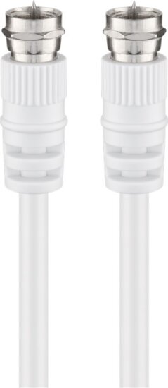 Goobay 11721 Type-F antenna kábel 1.5m - Fehér