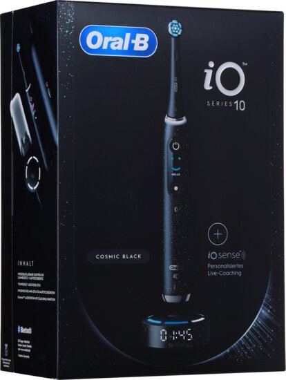 Oral-B iO Series 10 Magnetikus Elektromos fogkefe - Fekete