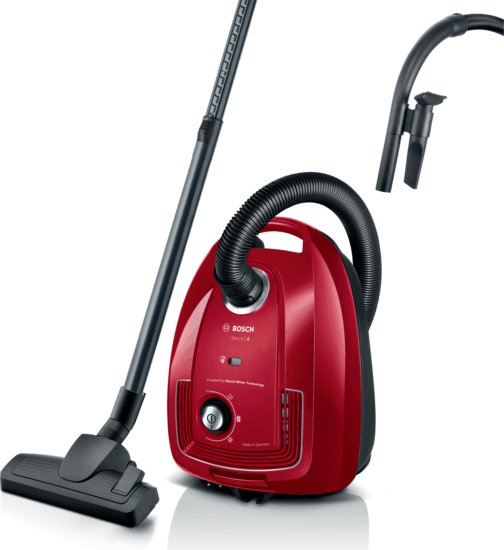 Bosch BGB38RD2 Porzsákos porszívó - Piros