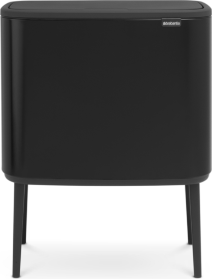 Brabantia Bo Touch 11 + 23 literes érintőfedeles fém Szelektív szemetes - Fekete