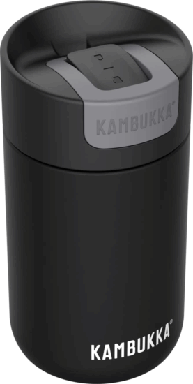 Kambukka Olympus Jet Black 300ml Termosz börge - Fekete