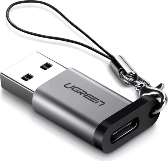 Ugreen US276 USB-A apa - USB-C anya Átalakító - Szürke