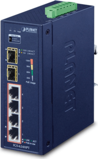 Planet Technology IGS-624HPT Gigabit PoE+ Switch Planet Technology IGS-624HPT Gigabit PoE+ Switch