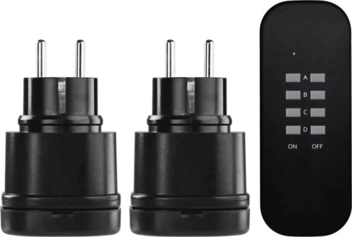 Emos P0068 Távirányítású kültéri aljzat (2 db/csomag)