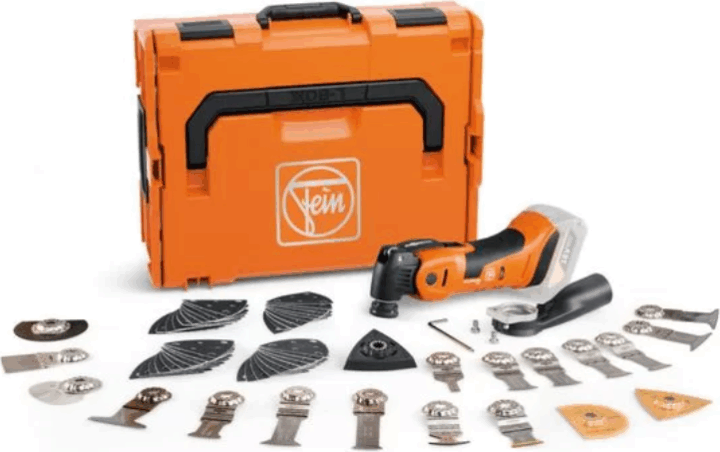 Fein Multimaster AMM 700 Max Top AS Akkus Multivágó és csiszoló készlet (akku és töltő nélkül)