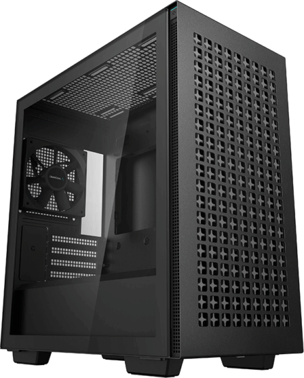 Deepcool CH370WH Számítógépház - Fekete