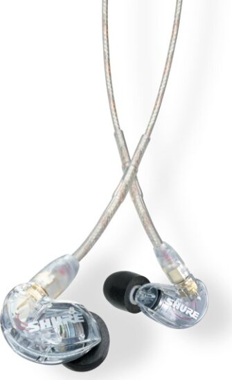 Shure SE215 Pro Fejhallgató - Áttetsző